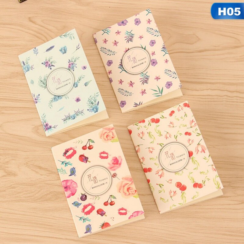 Mini Bloc de notas portátil para escuela y oficina, cuaderno Kawaii, libro de ejercicios, suministros de oficina, 1 Uds.: H05