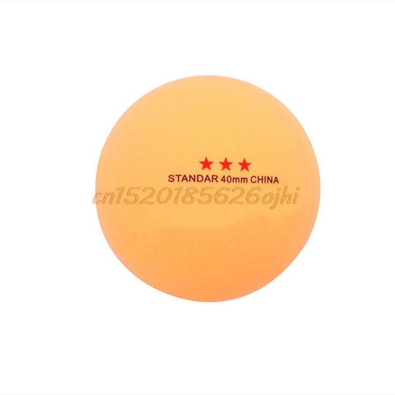 OOTDTY Ping Pong Balls 50Pcs 3 Star Standard 40mm Olympic Table Tennis Orange Ping Pong Balls Games: Orange
