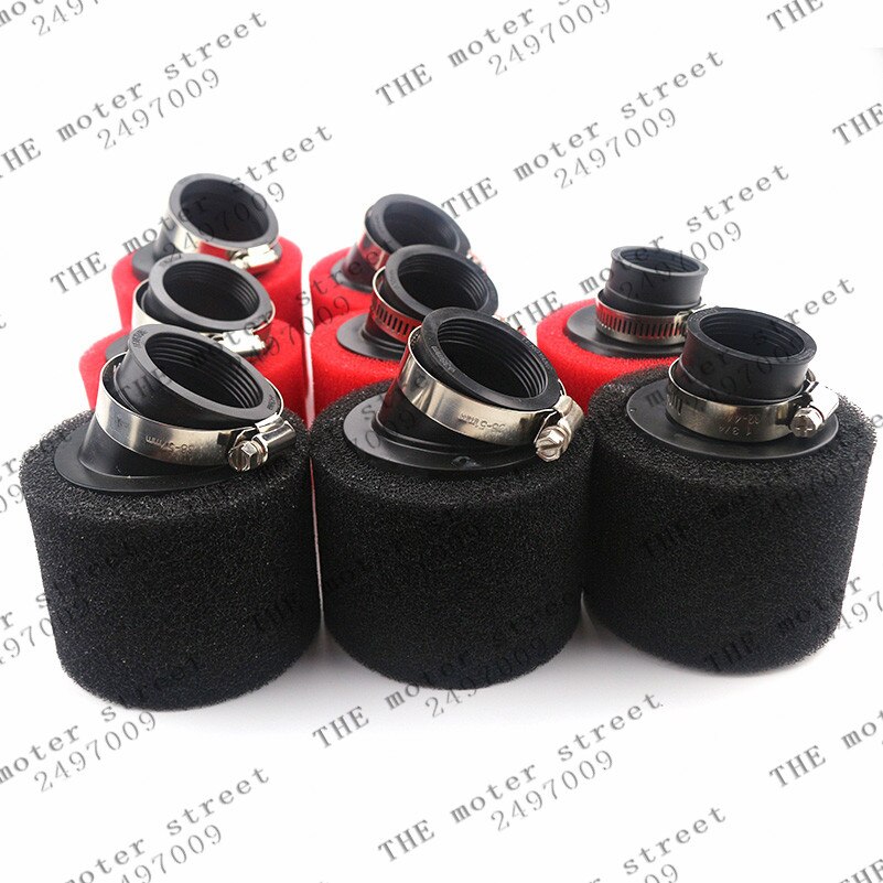 good Neck Foam Air Filter 35mm 38mm 42mm 45mm 48mm Sponge Cleaner Moped Scooter CG125 150cc Dirt Pit Bike Motorcycle