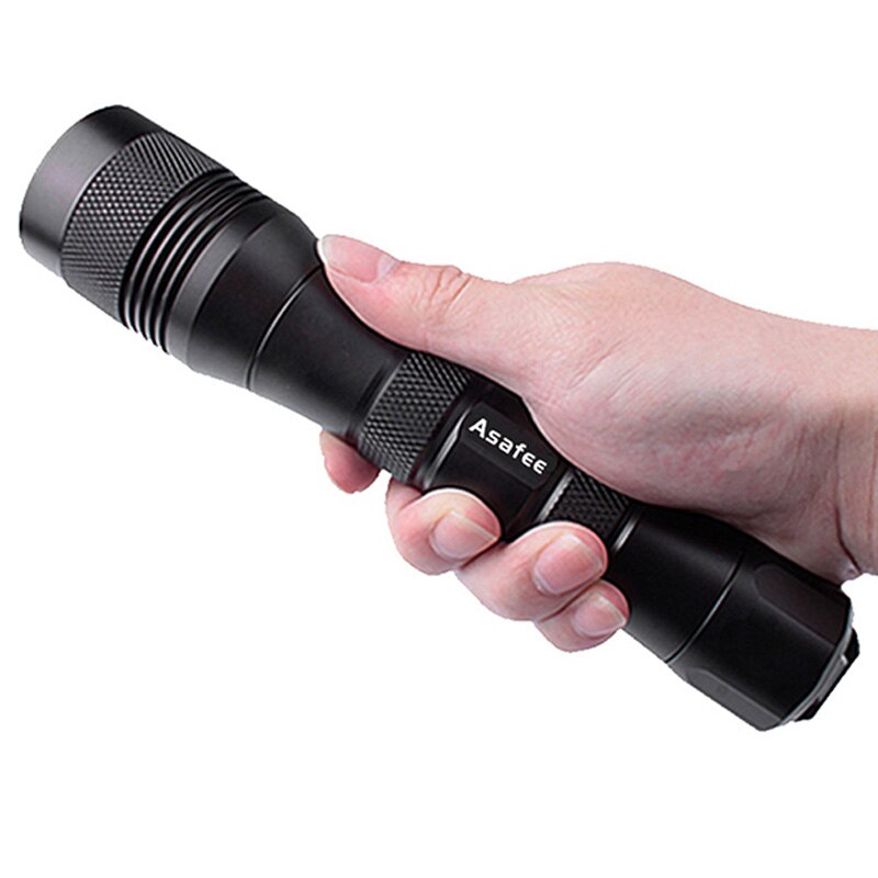 Asafee Div01 Led Duiken Zaklamp Xm L2 Onderwater Dive Torch Light Lamp Waterdicht Diver Duiken Torc