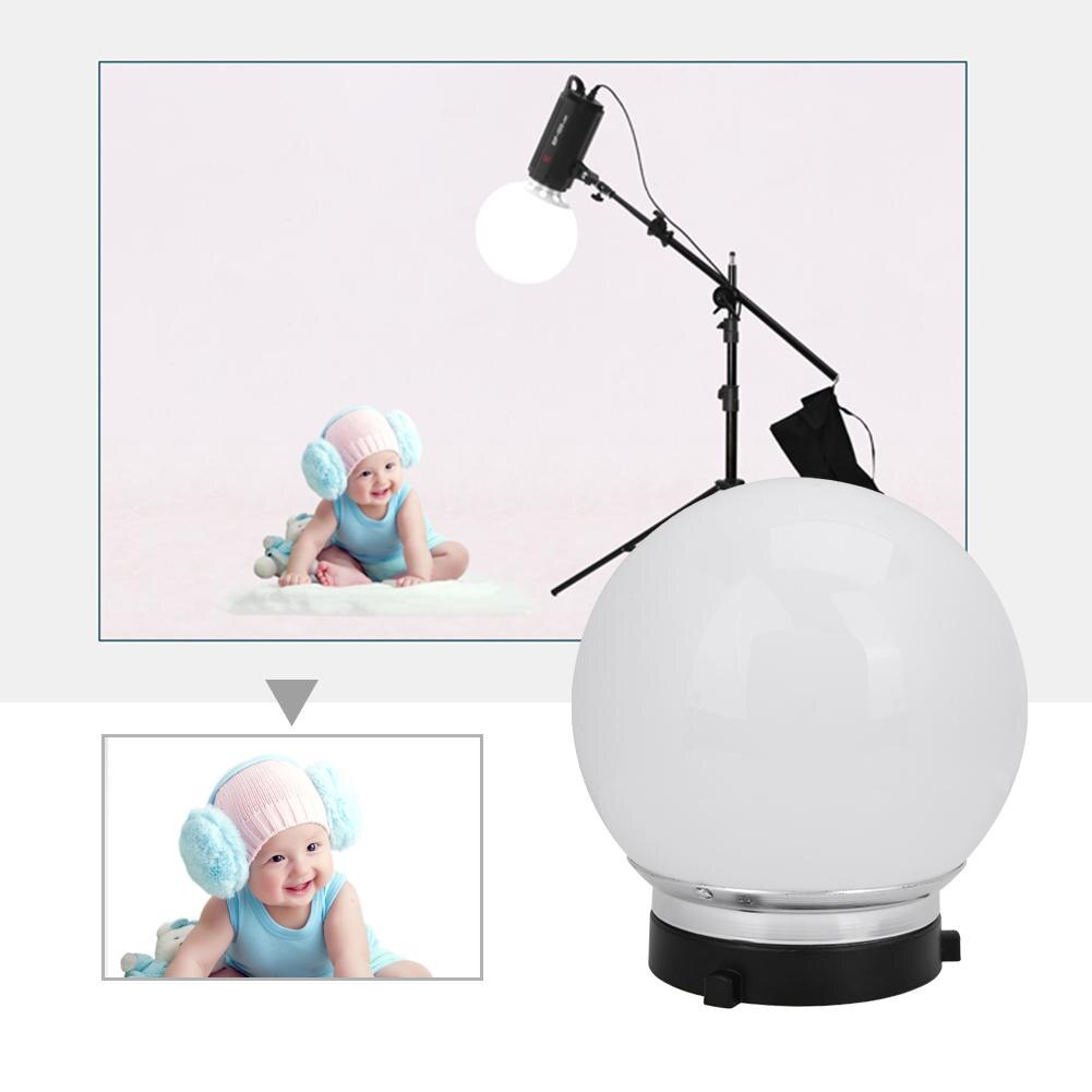 15cm Universal Photography Diffuser Soft Ball Dome Softbox Studio Accessories for Baby Child taking pictures