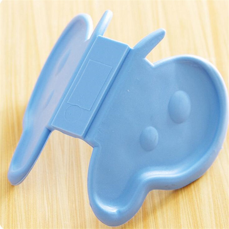 HOMETREE Creatieve Siliconen Isolatie Tegen Vlinder Clip Band Met Magneet Genomen Oven Verdikte Beschermen Keuken Tool H318