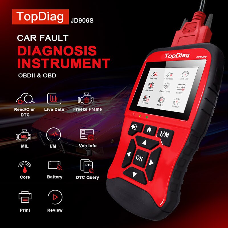 Scanner Car Code Reader Car Diagnostic Tool Durable Repairable Precise Multifunctional Efficient Practical Car Diagnostic Tool