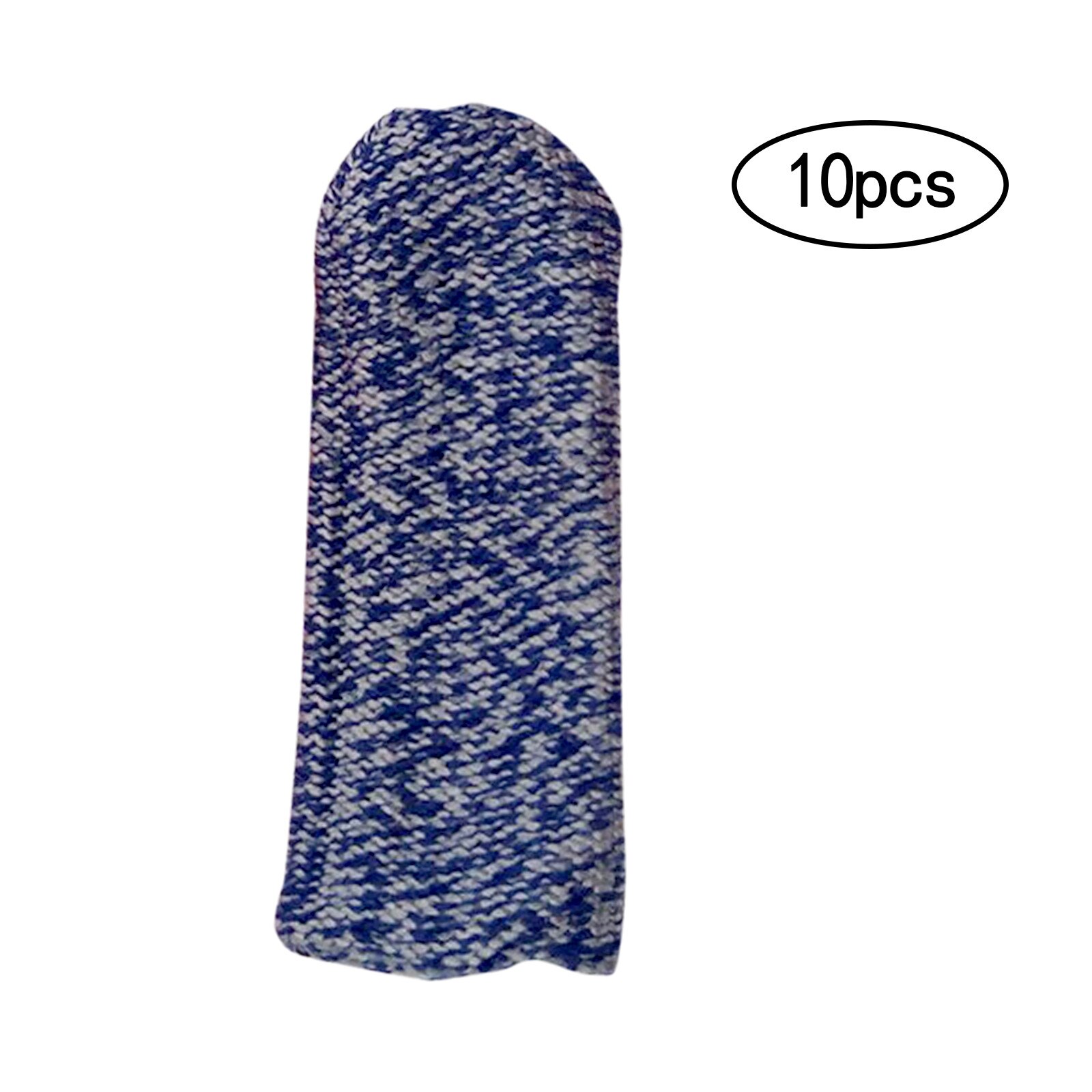 Funda de dedo resistente a cortes afilada, protección de dedo índice del pulgar, Mangas de seguridad para trabajo de corte, herramienta de tallado de pintura, 10 Uds.: BU