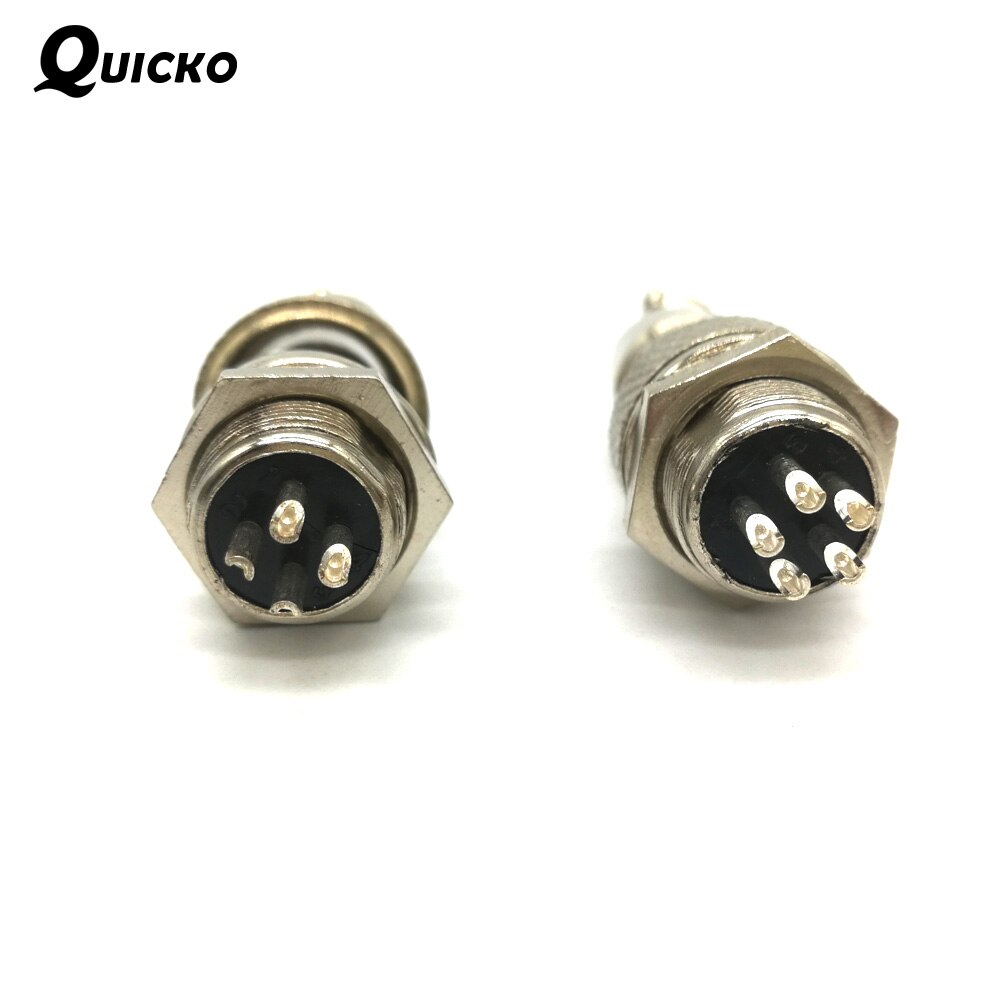 Electronic Tool Soldering Iron GX12-5 pins/GX12-4 pins Connector T12 Aviation Plug Head Mini Aviation Male DIY Soldering Kits