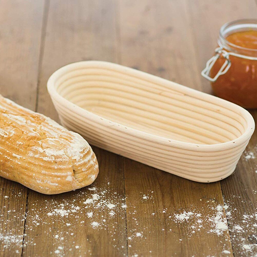 1pc kök rotting korgar för lång deg som bevisar rotting kakor bakning bröd korg rotting mat lagring korgar