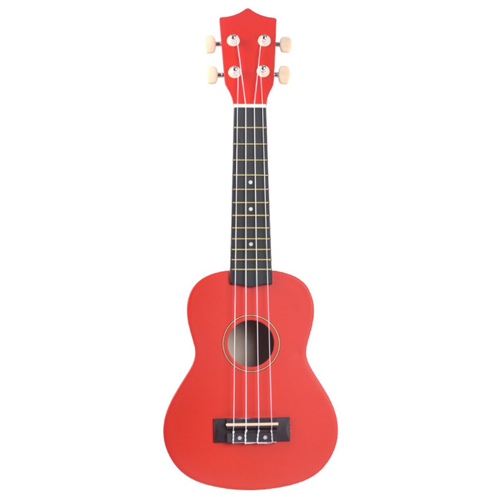 21 tommer 12 bånd ukulele sopran musikinstrument 4 strenge hawaii guitar guitar oakulelebass guitar musikinstrument: Rød