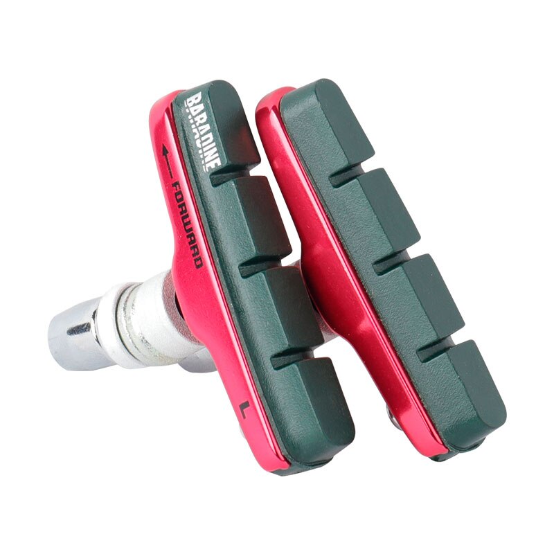 Baradine Ceramics Rims V-Brake Blocks BMX Folding Bicycle Brak Pad Linear Pull Friction Wheel Brake Replaceable Compound Inserts