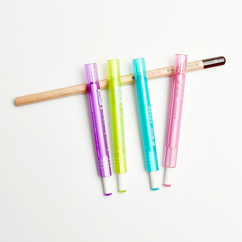 5 pcs/lot Plastic Protective Cap Extension Rod Coupling Sketch Pen Pencil Grip Extender Student Supplies