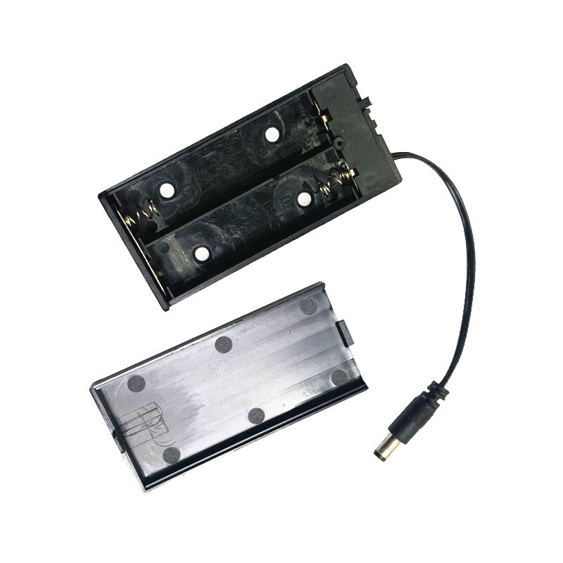 18650 battery box series battery holder 2S 18650 battery box with cover with switch with DC head
