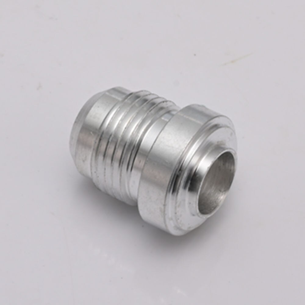 EPMAN 10PCS AN8 Male Aluminum Weld on Bung Boss Hose Fitting Adapter for Fuel Oil Spare Swirl Pots, Surge Tanks EPHJTAN8