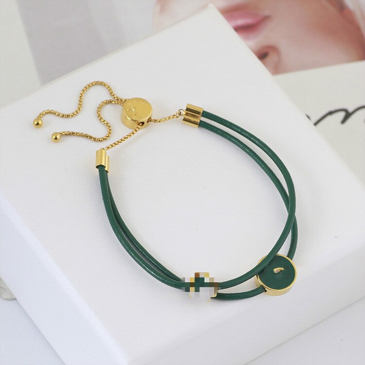 Braccialetto di perle intarsiato arabo saudita alla moda bracciale icona Logo lucido accessori gioielli femminili braccialetti con ciondoli regalo