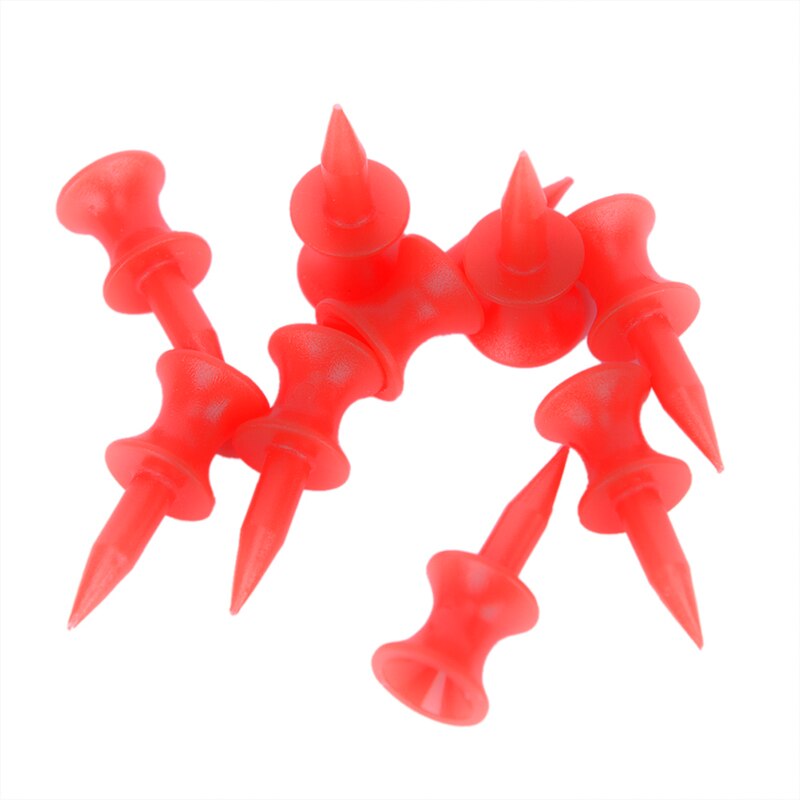 50Pcs/set Plastic Golf Tees Golf Training Aids Outdoor Golfer Accessory For Golfer Portable Golf Tees