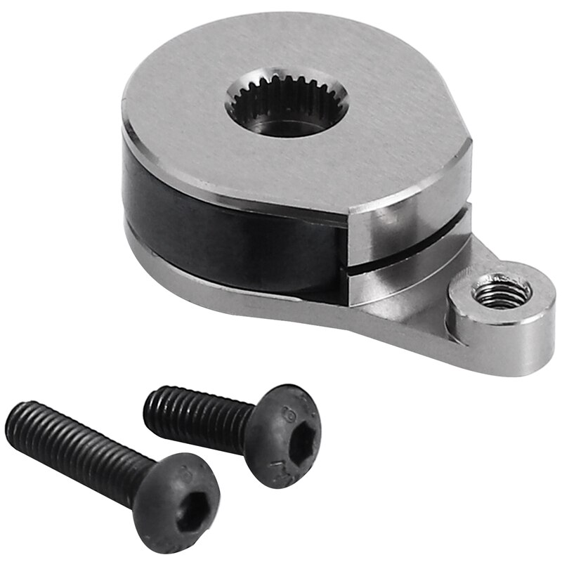 Bras Servo en aluminium 25T, Style à trou unique pour RC 1:10 chenille axiale SCX10 90046 D90 pièces améliorées
