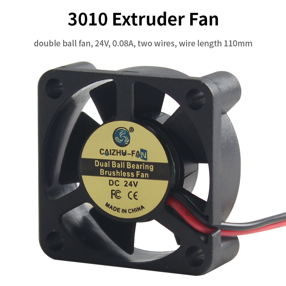 Fan for Flashforge Adventurer 5M Pro 3010/4020/4010/5015/5020/12032 Fan 24V Filter/Turbo/Case/Extruder Fan for 5M Pro Hotend