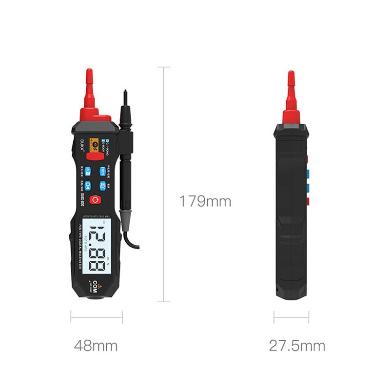 Xiaomi DUKA LCD Digital Multimeter Pen Sound Light Screen Alarm Non-contact Detection Tester Meter High Precision Multimeter