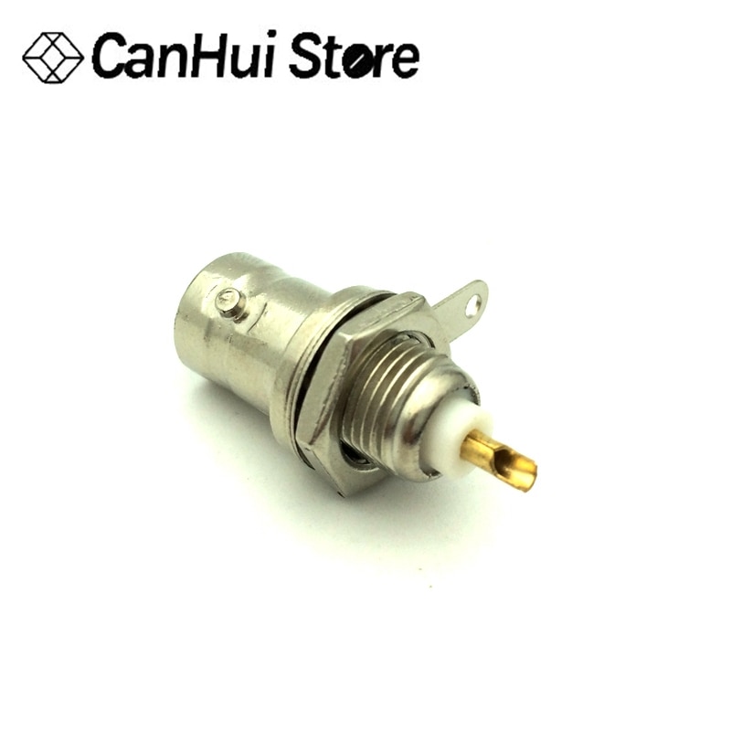 Connecteur de soudure câble Coaxial | Prise femelle BNC, câble Coaxial monté sur le châssis pour les pièces de machines à souder, 5 pièces/lot