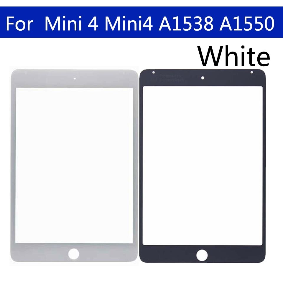 Touchscreen Voor Ipad Mini 4 Mini4 A1538 A1550 Lcd Front Touch Screen Glas Outer Lens Vervanging