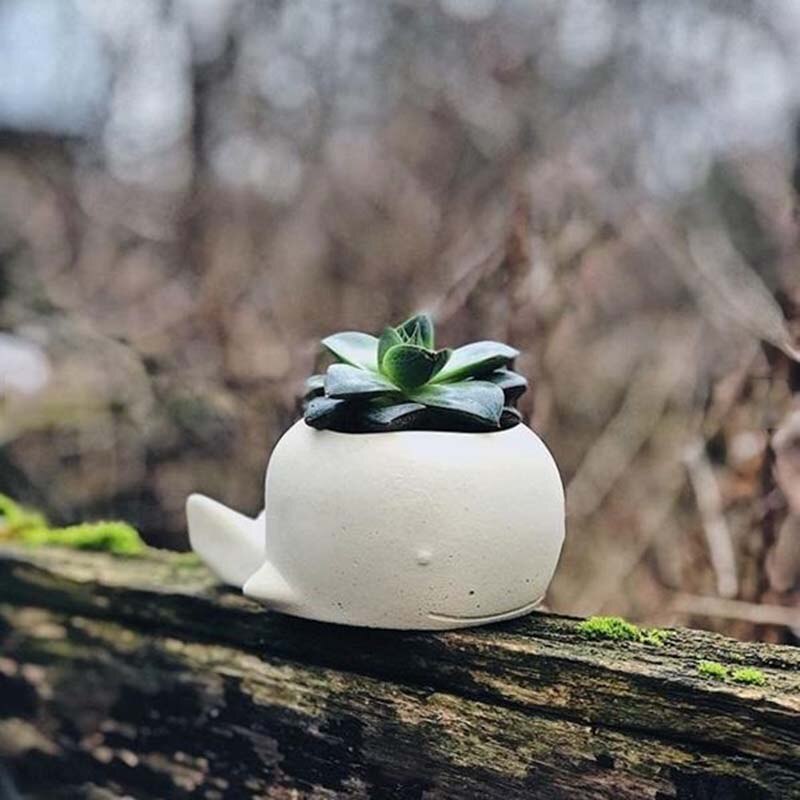 Concrete Planter Molds Animals Flower Pot Molds Silicone Cement bonsai molds Candlestick Molds