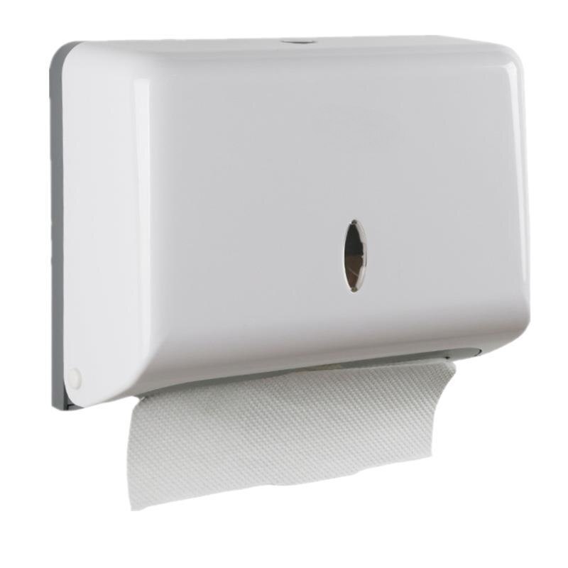 Wall-Mounted Paper Towel Holder Non-Perforated Towel Dispenser Tissue Box for Kitchen Toilet Bathroom Paper Towel Holder