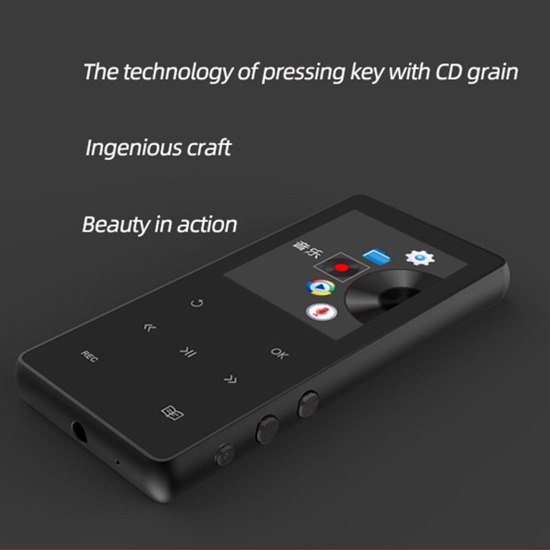 1.8inch OLED Screen Portable Media Player Long Playing Time FM Radio MP3 Player