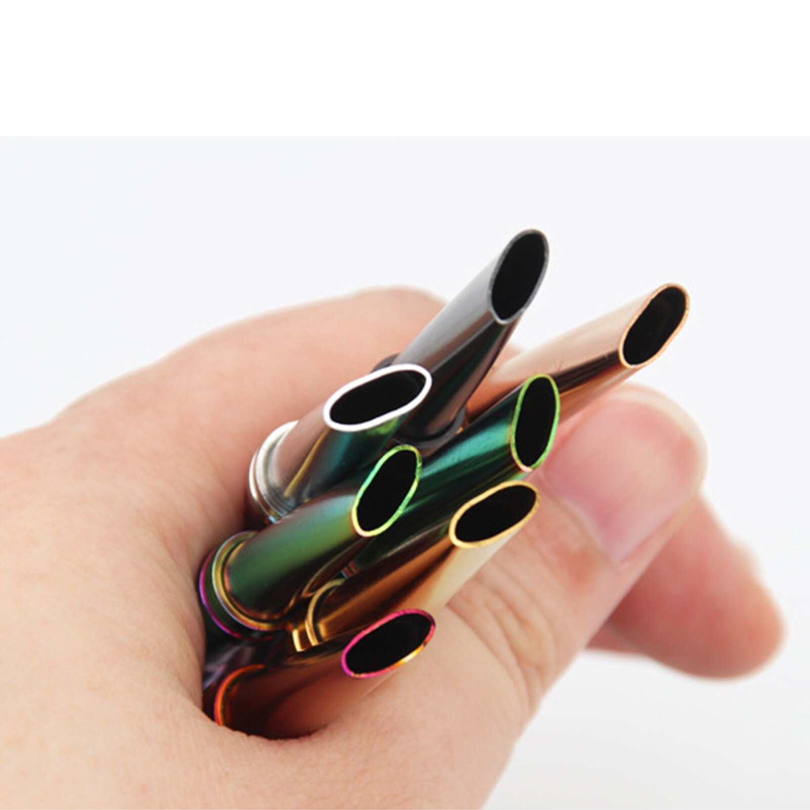 2 in 1 Spoons Stainless Steel Long Handle Drinking Straw Spoon Tea Filter Dessert Spoon Reusable Coffee Stirring Spoon Teaspoon