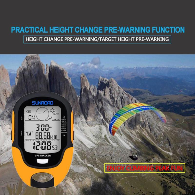 Multifunctional Electronic GPS Beidou System Altimeter with Compass oval Hiking Climbing Camping Equipment Accessories