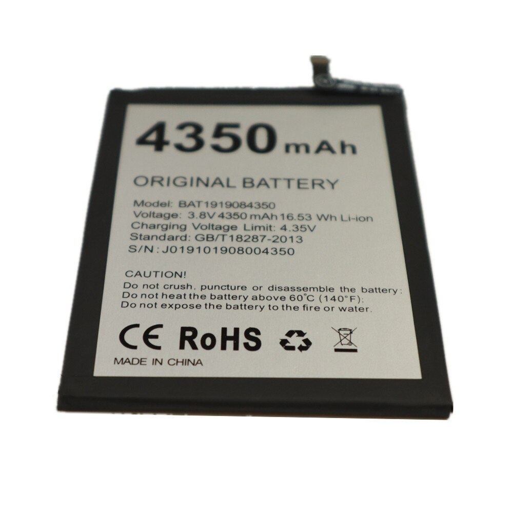 100% Originele Batterij BAT1919084350 4350Mah Voor Doogee N20 N20Pro N20 Pro Mobiele Telefoon Bateria Met Tracking Nummer