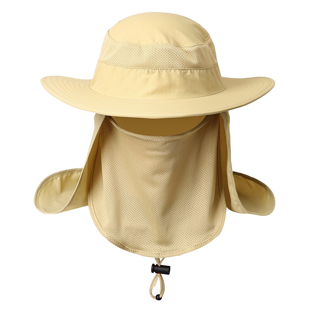 Fishing Clothings Wide Brim Cap Breathable Face Neck Flap Fishing Hat Anti-mosquito Fisherman Sports Cap Carp Fishing Tackle