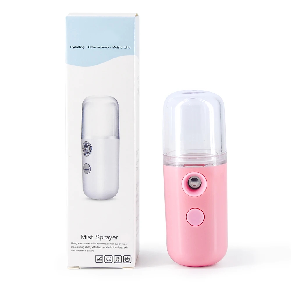 Mini Nano Luchtbevochtiger Konijn Draagbare 30ml USB Verstuiver Luchtreiniger Aromatherapie Essentiële Olie Diffuser Hydrator: Lavendel