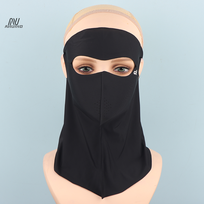 IJszijde zonbeschermingsmasker Anti-UV nekdoek Nekbescherming Stofdicht zonnescherm Gezichtsmasker Zomer