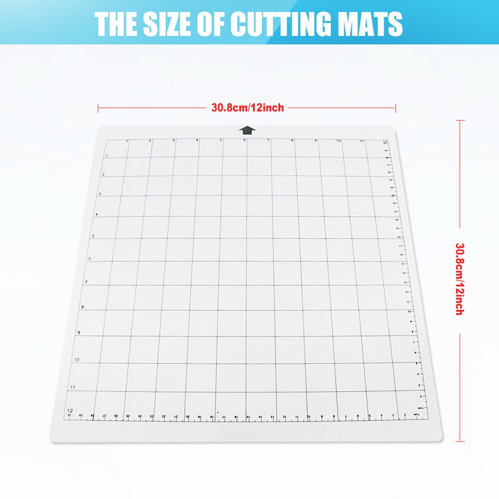 3 stk silhouette cameo udskiftning skæremåtte mats tilbehør sæt vinyl craft syning klud