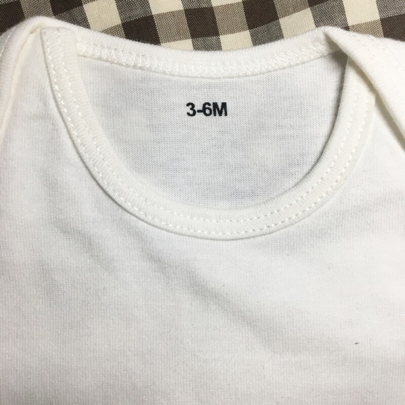 Baumwolle Infant Halten Essen Schlaf Poo Wiederholen Baby Mädchen Jungen Körper Strampler Kleidung Baby Mädchen Lustige Langarm Overall Kleidung