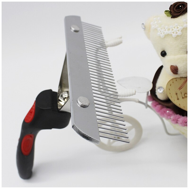 Practical Pet Comb Extra-Large Rake Comb Grooming Brush Deshedding Tool Beauty Comb For Large Dogs Golden Retriever Husky