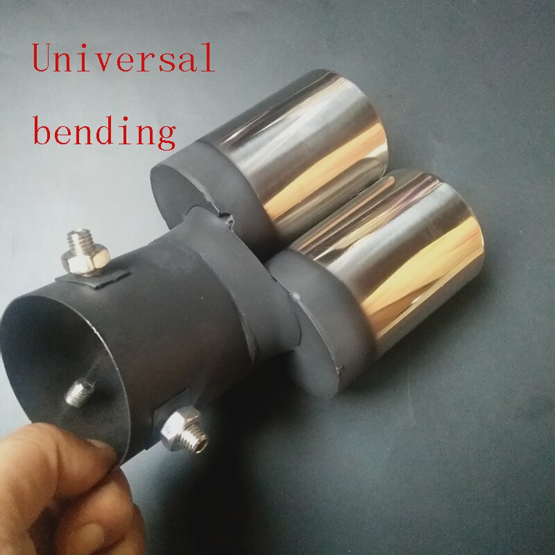 Auto Uitlaatpijp Uitlaat Staart Pijp Voor Toyota Camry Corolla RAV4 Yaris Highlander Land Cruiser/Prado Vios Vitz/Reiz Prius Levin: Double pipe bend