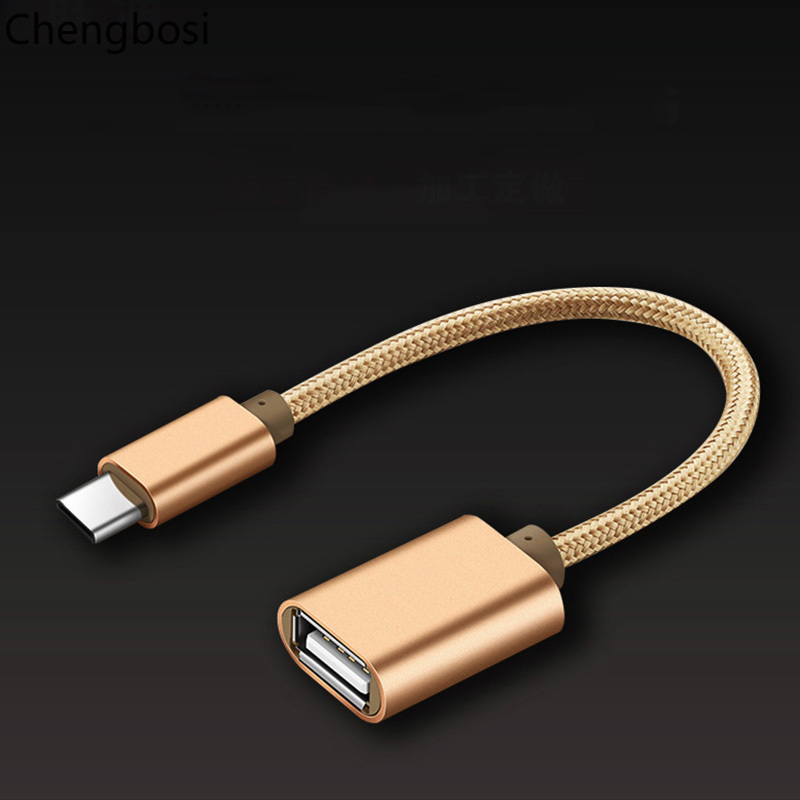 Brand Type C USB 3.1 Male To OTG Type-A Female Adapter Cord for Android LeTV Huawei Oppo Vivo Tablet PC Samsung Smartphone