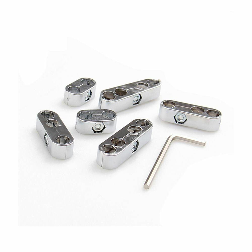 BILLET SPARK PLUG WIRE SEPARATORS DIVIDERS 7MM 8MM 9MM LOOMS FOR SBC 302 350 454