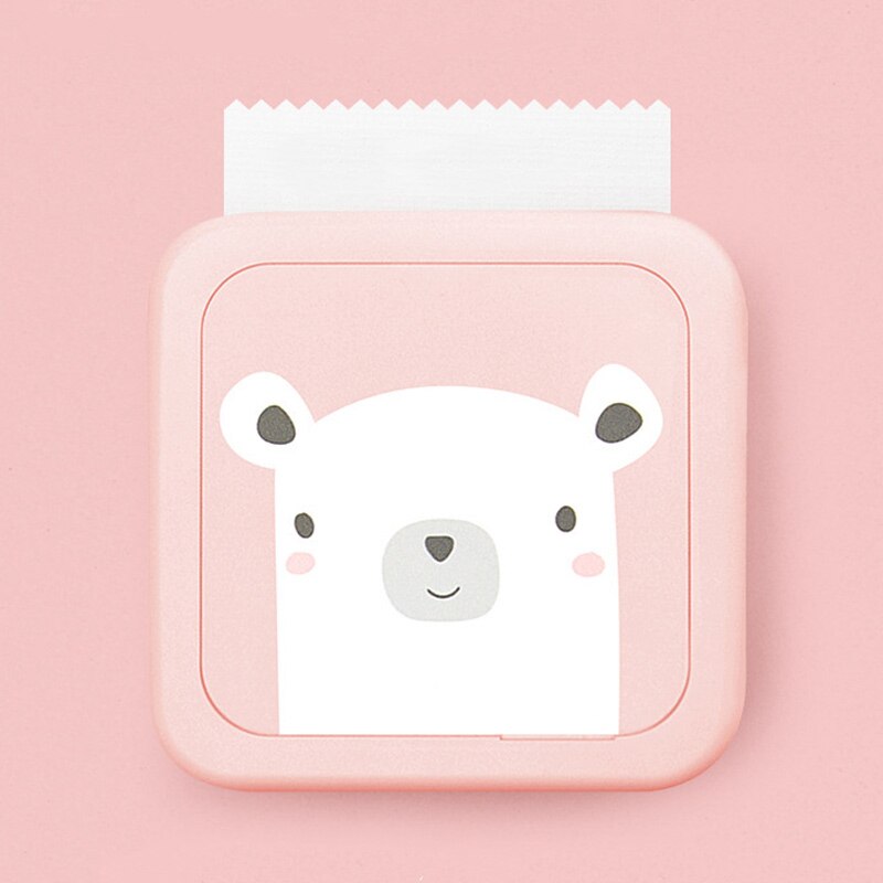 Bluetooth Photo Printer Portable Mini Sticker Thermal Rechargeable for Mobile Phone
