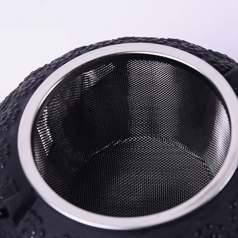 Japanese Cast Iron Teapot Kettle with Infuser / Strainer , Cherry Blossoms 30 Ounce ( 900 ml )