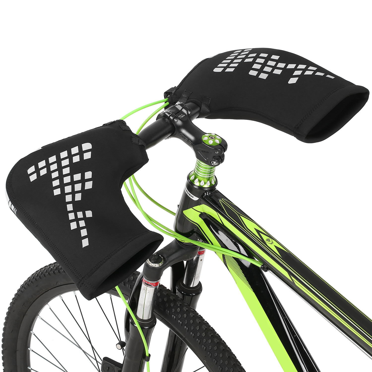 Fiets Stuur Wanten Winddicht Mountain Fiets Motorfiets Bar Wanten Thermische Covers Reflecterende Fiets Handvat Warmer Handschoenen