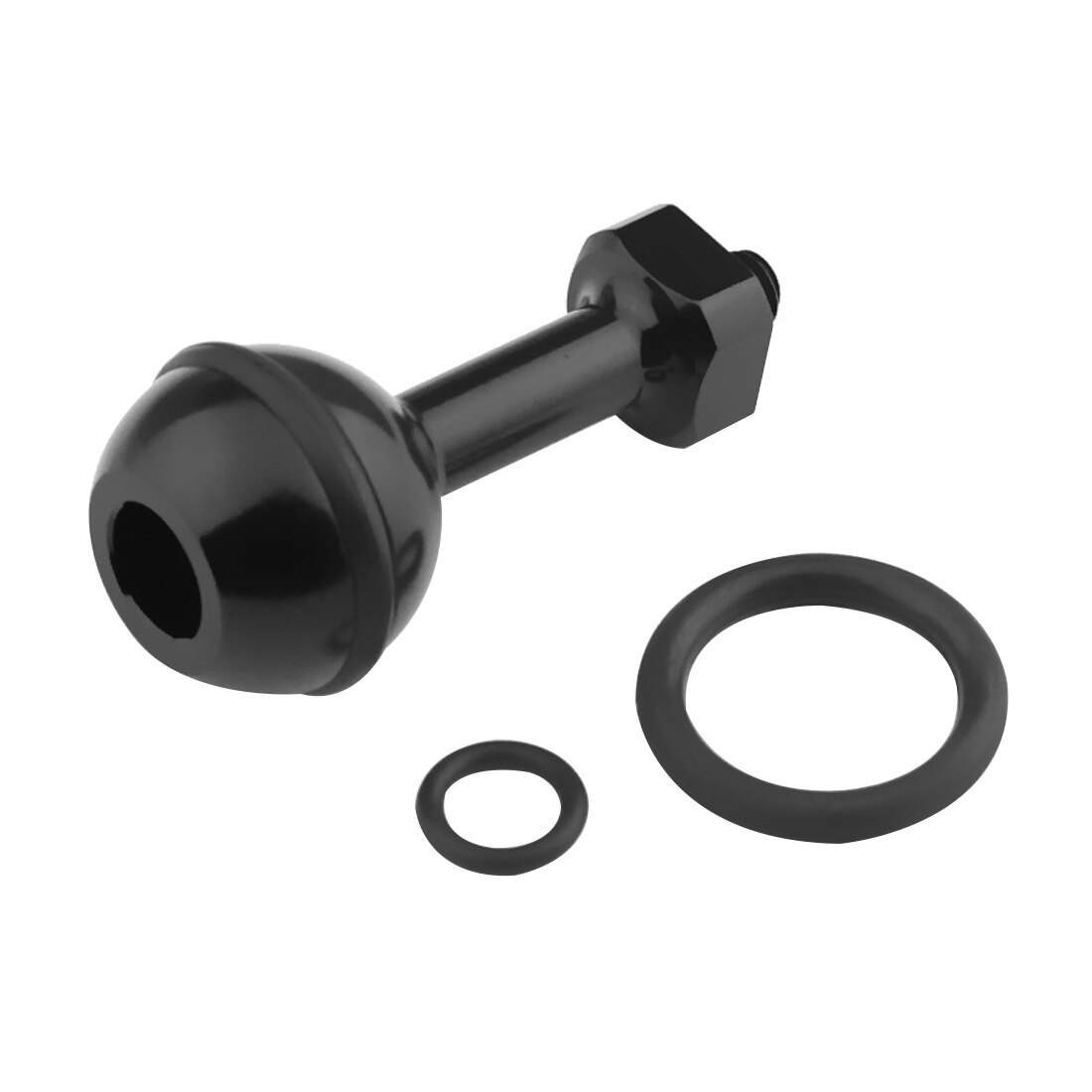 Cámara Gimbal Mount adaptador de interruptor placa con bola de cabeza para la Gopro Hero 7/6/5/4 sesiones deportes Cam para Osmo Zhiyun Feiyu: ball head