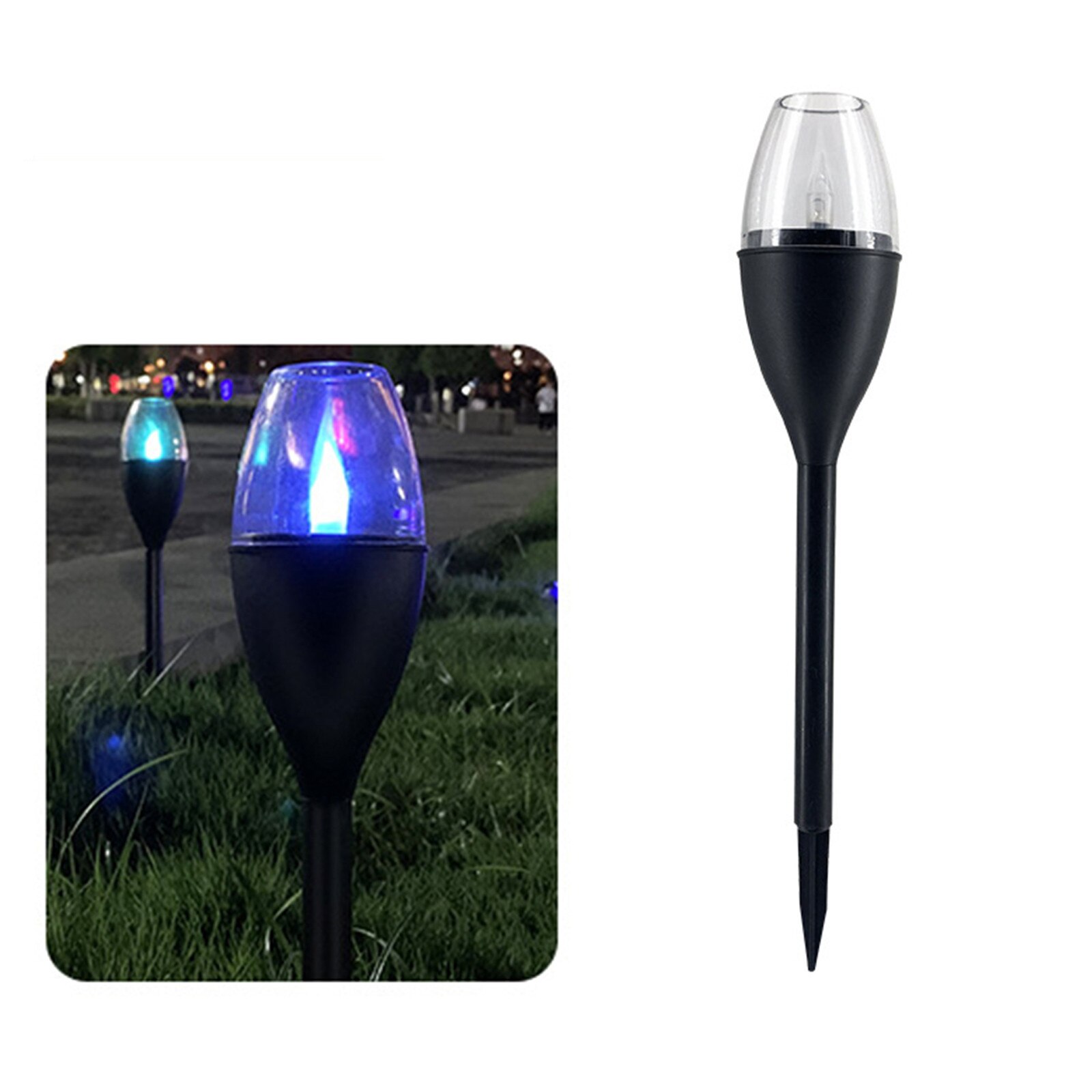 Solar Led Route Verlichting Met Landschap Verlichting Buiten Tuin Licht Gazon Licht Tuin Decoratie Licht Multifunc Tuin Decorat