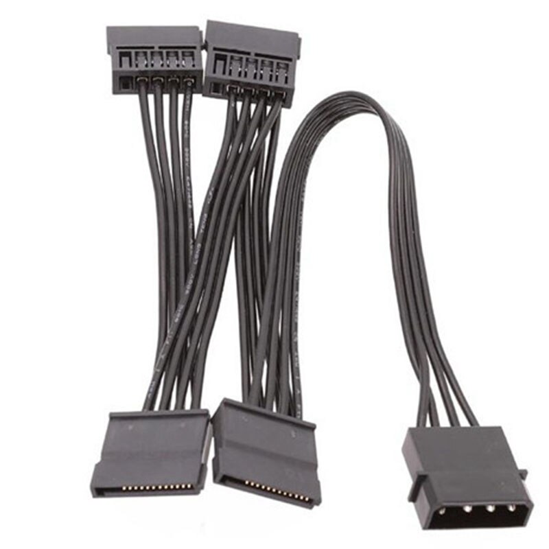 -3X Optical Drive Bay to 4-Bay 3.5Inch SATA SAS HDD Cage Rack Bracket Hard Drive Tray Caddy Adapter with SATA 3.0 Cable