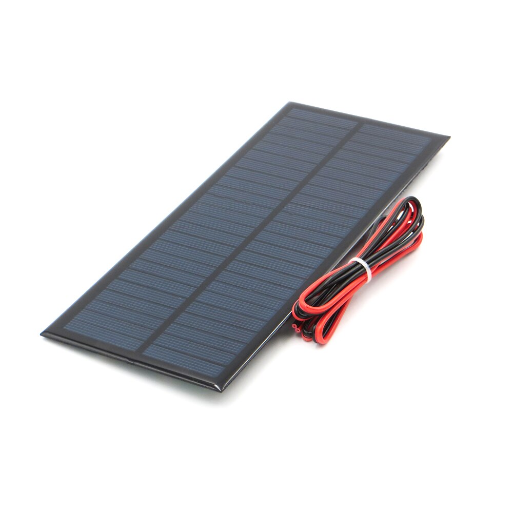 12 V 2,5 W Panel Solar portátil Mini DIY Panel de módulo sistema para lámpara Solar con batería juguetes teléfono cargador células voltios 12 V 2,5 W vatios
