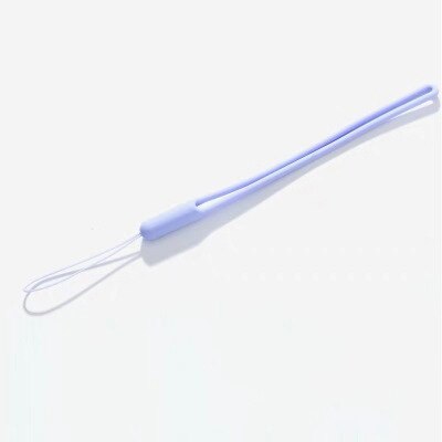 Lanière de téléphone portable corde de main en silicone courte anti-perte couleur lanière de téléphone souple flexible clé U disque lanière multifonction: 5