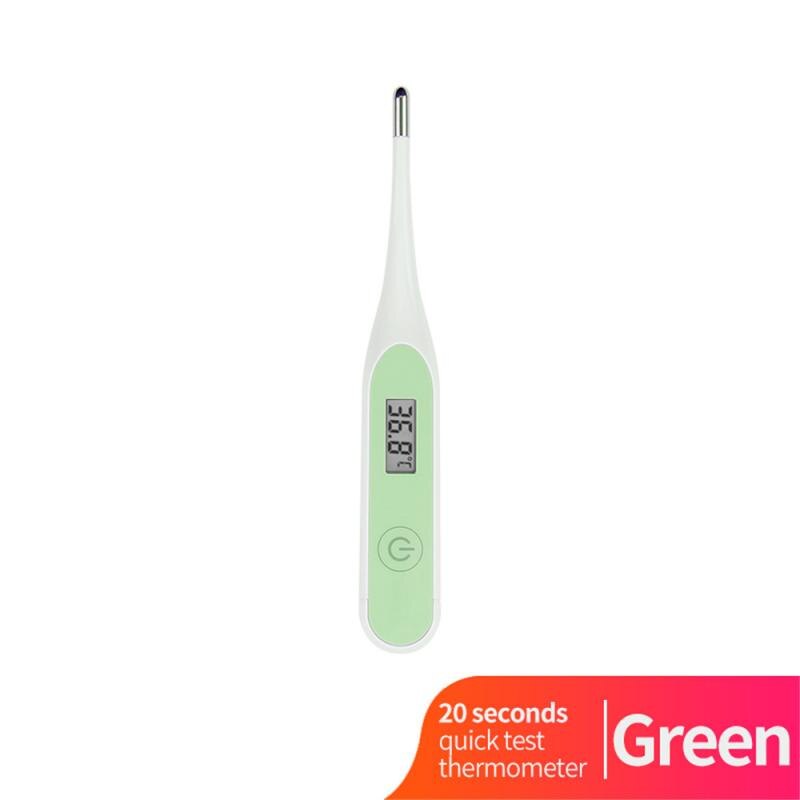 Termometro Digitale Baby Volwassen Elektronische Koorts Alarm Elektronische Thermometers Voor Baby Volwassen Onderarm Body Temperatuur Gereedschappen: green