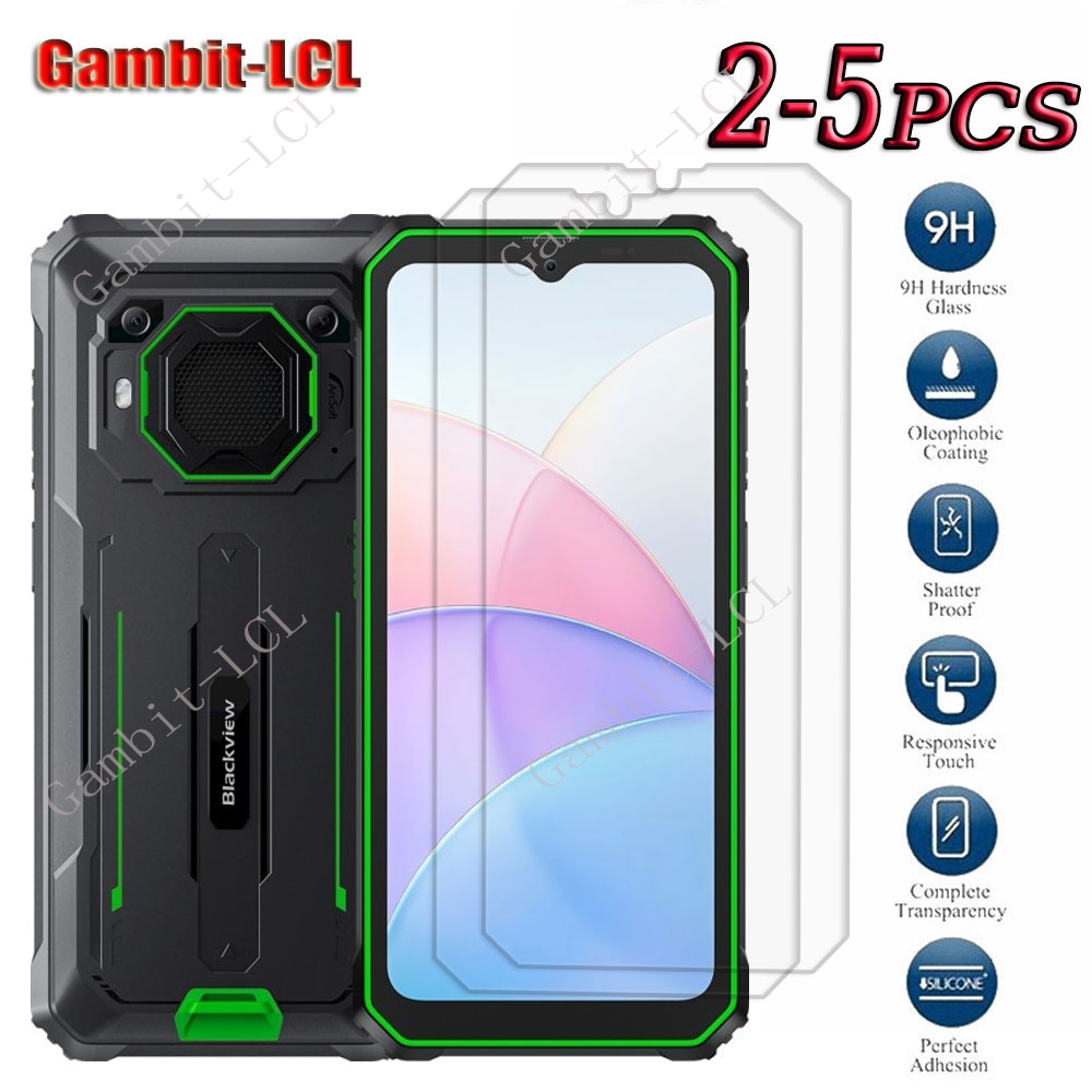 2-5PCS Original Tempered Glass For Blackview BV6200 Plus 6.56" BV6200Plus BV 6200 Pro Screen Protective Protector Cover Film