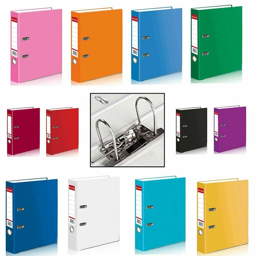 1pcs Documents Holder A4 Large 75mm Lever Arch Files Folder Office Stationery Document Storage