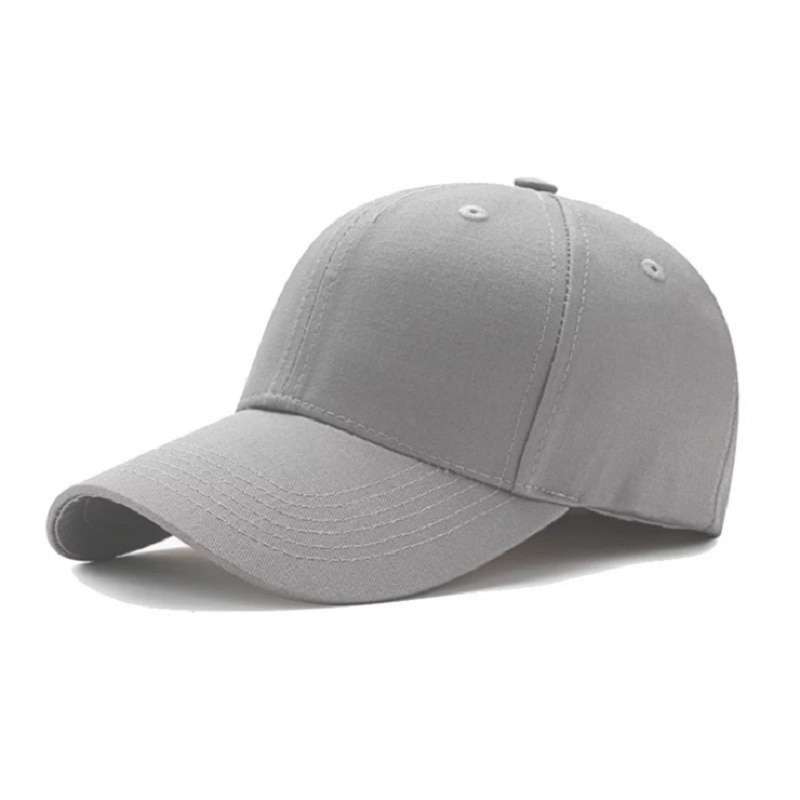 Spring and summer hats, men's and women's tide brand, light peaked caps, outdoor mountaineering, solid color baseball caps