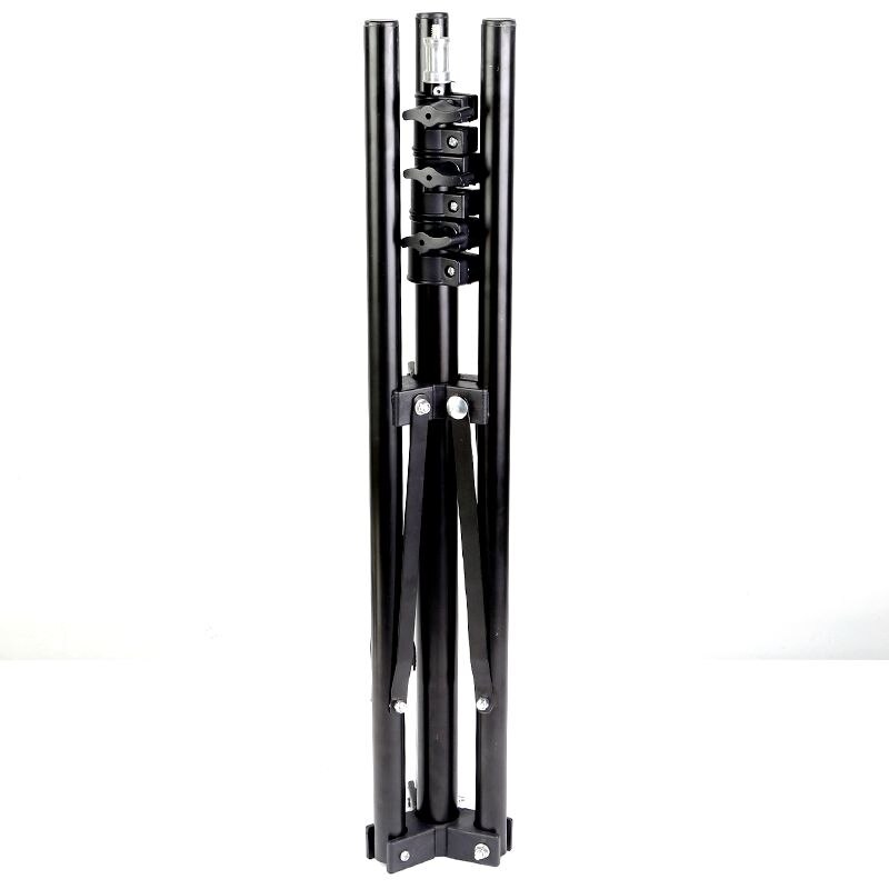 50/160/200Cm Foto Studio Verlichting Stand Opvouwbare Ring Licht Statief 1/4 Schroef Verstelbare Fotografische Lamp Camera telefoon Statief